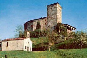 MAGNANO IN RIVIERA (Ud), Castello di Prampero e chiesetta di Santa Margherita. - Archeocarta del Friuli Venezia Giulia