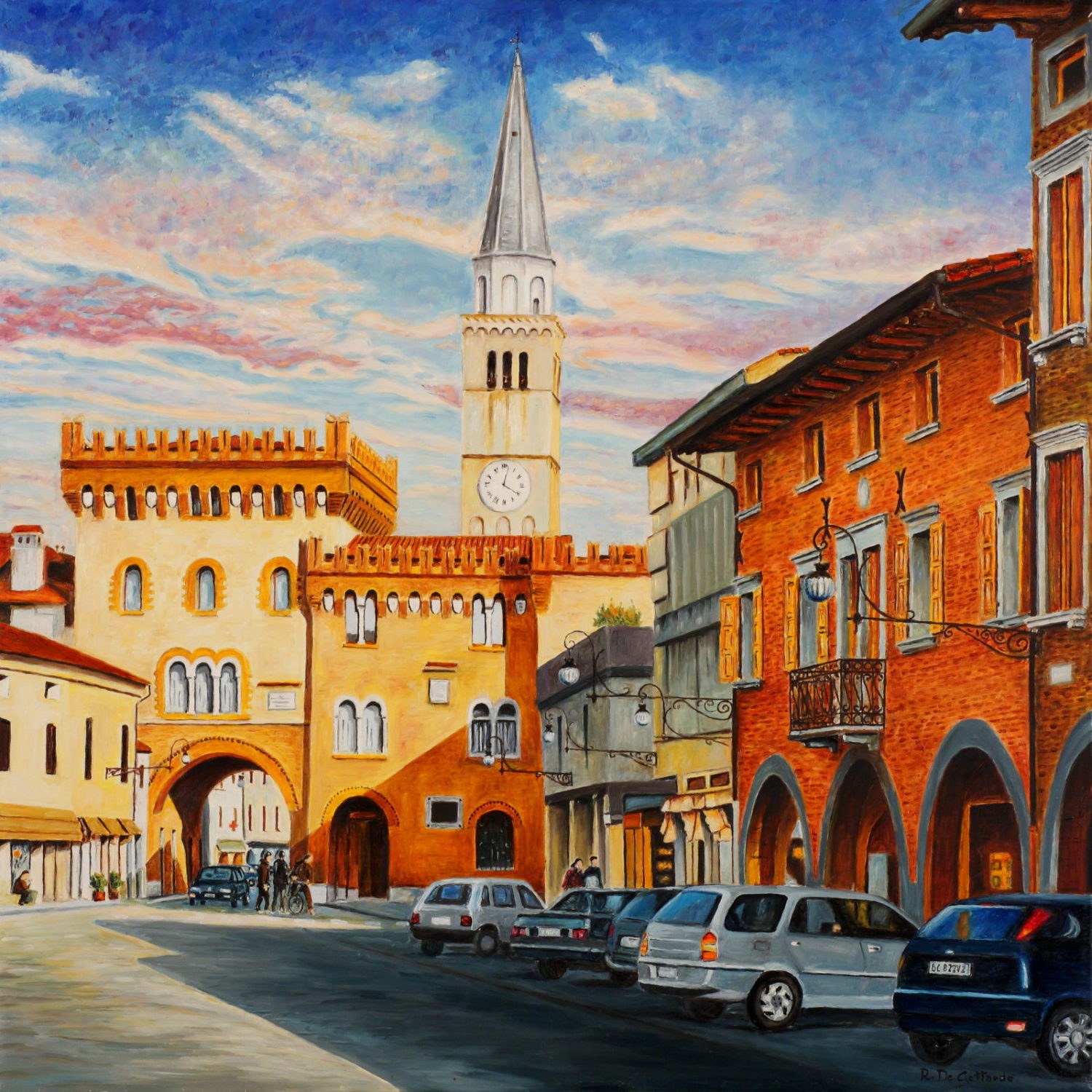 SAN VITO AL TAGLIAMENTO (Pn). Il Castello. Archeocarta del Friuli